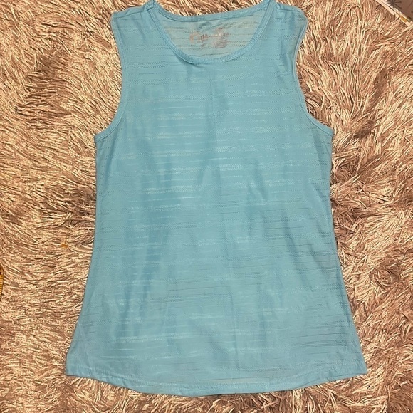ZYIA Active Blue Lightweight Tank Top‎ sz XS - Picture 1 of 8